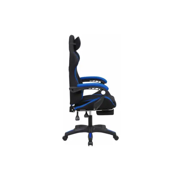 Крісло ігрове GT Racer X-2324 Black/Blue (X-2324 Fabric Black/Blue)