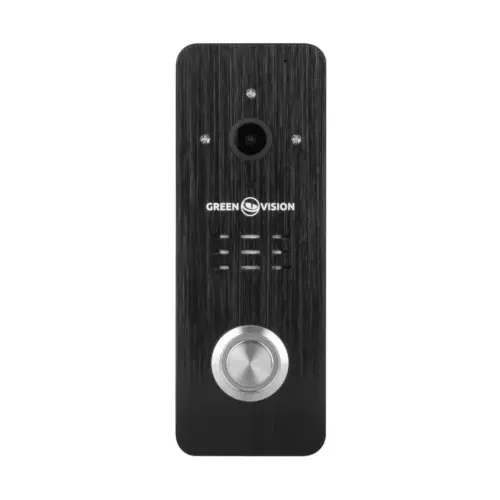 Панель виклику Greenvision GV-006-M-PV10-160 Black
