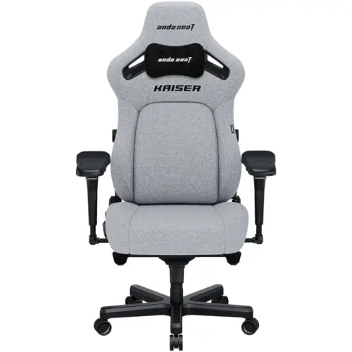 Крісло ігрове Anda Seat Kaiser 4 Fabric Size XL Grey (AD12YDDC-XLL-20-G-CF)