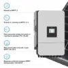 Сонячний інвертор Deye SUN-20K-SG05LP3-EU-SM2, 20кВт (SUN-20K-SG05LP3-EU-SM2)