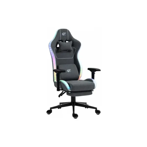 Крісло ігрове GT Racer X-2306 Gray (X-2306 Fabric Gray L) Крісло ігрове GT Racer X-2306 Gray (X-2306 Fabric Gray L)