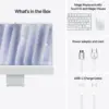 Комп'ютер Apple 24" iMac Retina 4.5K / Apple M4 (10-c/CPU, 10-c/GPU), 16, 256, Silver (MWUU3UA/A)