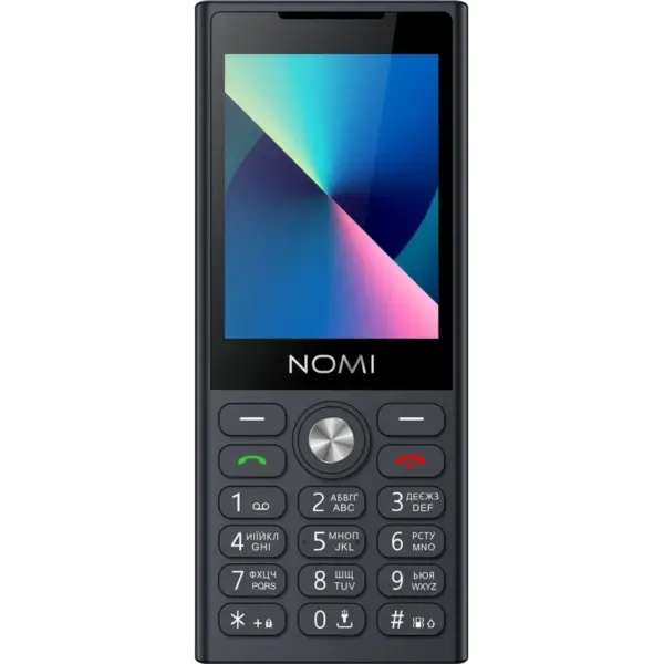 Мобільний телефон Nomi i2841 Black Мобільний телефон Nomi i2841 Black