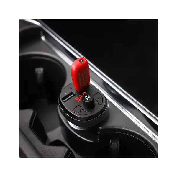 FM модулятор HOCO E41, Black, Box (E41)