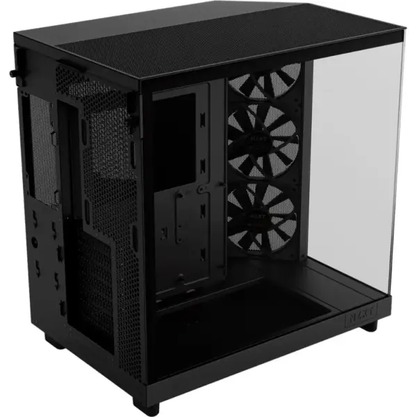 Корпус для ПК NZXT H6 Flow All Black (CC-H61FB-01) Корпус для ПК NZXT H6 Flow All Black (CC-H61FB-01)