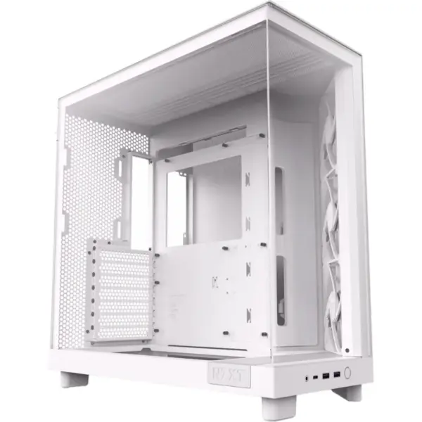 Корпус для ПК NZXT H6 Flow All white (CC-H61FW-01)