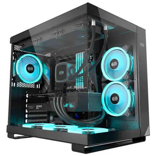 Корпус для ПК PcCooler C3 T500 ARGB BK