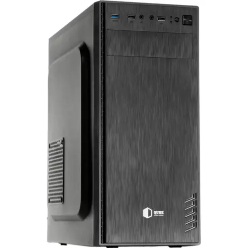 Корпус для ПК Qube QBG10M 400W Black (QBG10M_MN4U3)