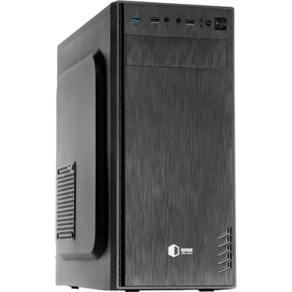 Корпус для ПК Qube QBG10M 400W Black (QBG10M_MN4U3)
