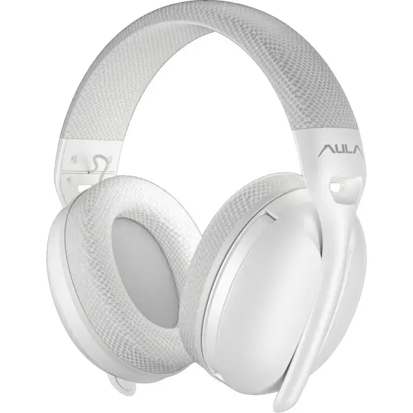 Навушники Aula S6 - 3 in 1 Wired/2.4G Wireless/Bluetooth White (6948391235561) Навушники Aula S6 - 3 in 1 Wired/2.4G Wireless/Bluetooth White (6948391235561)