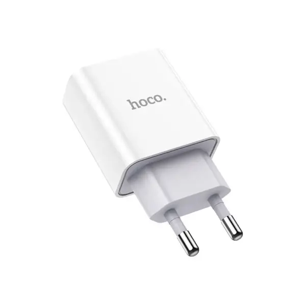 Зарядний пристрій HOCO C81A White (6931474727930)