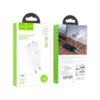 Зарядний пристрій HOCO C88A White (6931474749499)