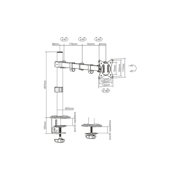 Кронштейн HiSmart HS082390