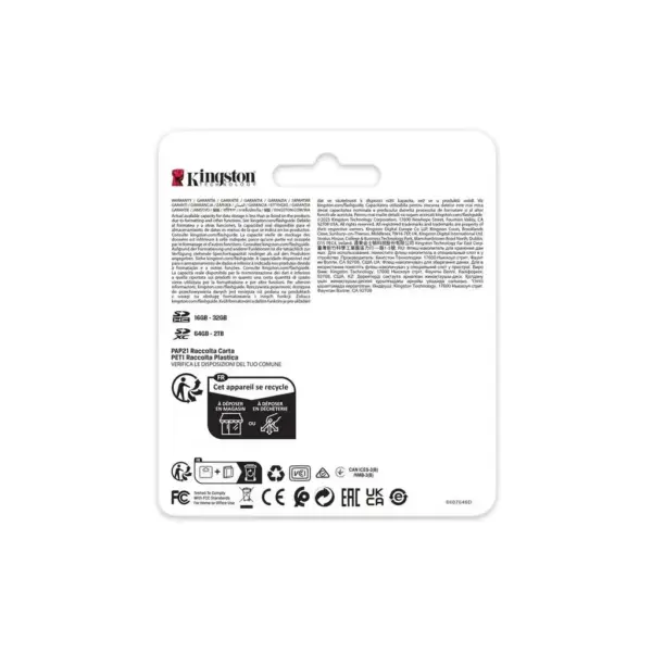 Карта пам'яті Kingston 1TB SDXC class 10 UHS-II U3 Canvas React Plus (SDR2V6/1TB)