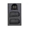 Зарядний пристрій для фото PowerPlant Panasonic DL-BLK22 для двох акумуляторів (CH980376)