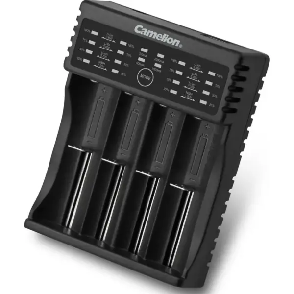 Зарядний пристрій для акумуляторів Camelion Univercal charger for Ni-MH 1.2V, Li-Fe 3.2V, Li-Ion 3.7 to 3.85V, Input DC 5V-2A (LBC-321) Зарядний пристрій для акумуляторів Camelion Univercal charger for Ni-MH 1.2V, Li-Fe 3.2V, Li-Ion 3.7 to 3.85V, Input DC 5V-2A (LBC-321)