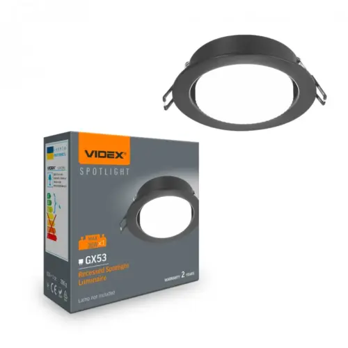 Світильник точковий Videx VL-SPF27R-B Світильник точковий Videx VL-SPF27R-B