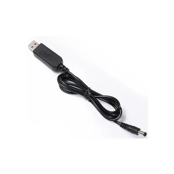 Кабель живлення USB to DC 5.5x2.1mm 12V 1.0m Value (S1016) Кабель живлення USB to DC 5.5x2.1mm 12V 1.0m Value (S1016)