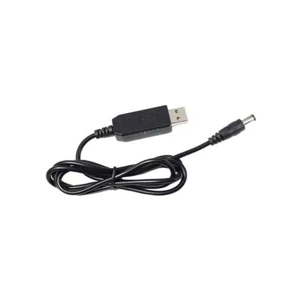 Кабель живлення USB to DC 5.5x2.1mm 12V 1.0m Value (S1016) Кабель живлення USB to DC 5.5x2.1mm 12V 1.0m Value (S1016)