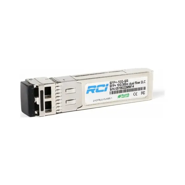 Модуль SFP RCI 10Gbps, 300m, 2LC, Tx850nm (SFP+-10G-SR)