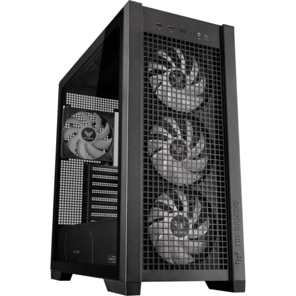 Корпус для ПК ASUS TUF Gaming GT302 ARGB Black (90DC00I0-B19000)