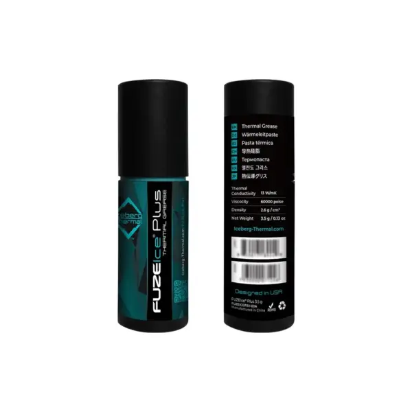 Термопаста Iceberg Thermal FUZEIce Plus 3.5g (BLACKICEP4G-00AFUZEICEP3V-00A)