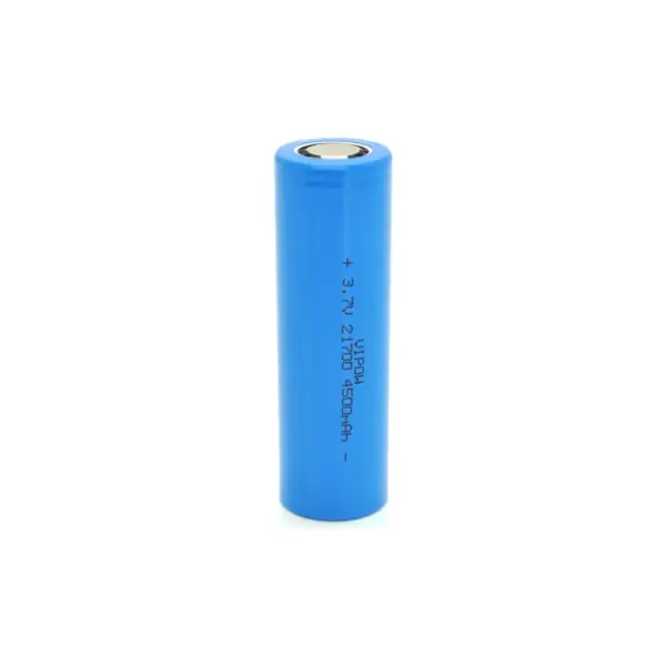 Акумулятор 21700 4500mAh, 3.7V, Blue, FlatTop Vipow (ICR21700-4500mAhFT / 31079) Акумулятор 21700 4500mAh, 3.7V, Blue, FlatTop Vipow (ICR21700-4500mAhFT / 31079)
