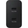 Зарядний пристрій Samsung 50W 2xUSB-С + cableUSB-C to USB-C 1.8m black (EP-T5020XBEGEU)