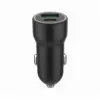 Зарядний пристрій Gembird 1xUSB-A (18W QC3.0) + 1xUSB-C (20W PD) black (TA-UC-A2PDQC20-CAR-01)
