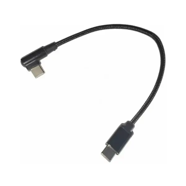 Дата кабель USB-C to USB-C 0.2m 90° corner Cablexpert (CC-USB2-CMCML-0.2M)