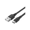 Дата кабель USB 2.0 AM to USB-C 1.5m 3A 18W PVC black Vention (CTHBG) Дата кабель USB 2.0 AM to USB-C 1.5m 3A 18W PVC black Vention (CTHBG)
