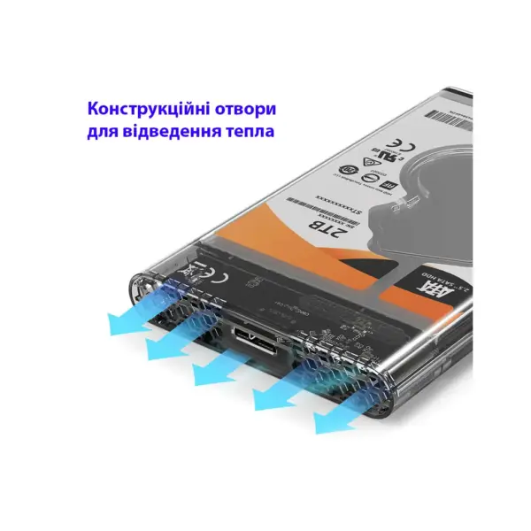 Кишеня зовнішня Maiwo 2.5" SATA/SSD HDD - USB3.0 (K2510B) Кишеня зовнішня Maiwo 2.5" SATA/SSD HDD - USB3.0 (K2510B)