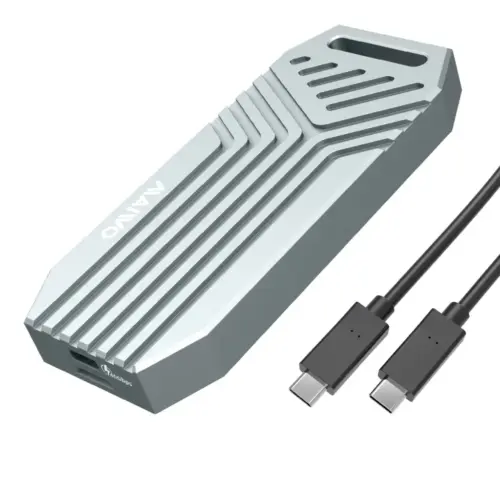 Кишеня зовнішня Maiwo M.2 SSD NVMe 2280 ч-з USB4.0 Type-C 40Gbps (K1695)