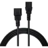 Кабель живлення C13 to C14 3.0m 1mm2 Vinga (VCPP1C13143BK)