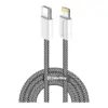Дата кабель USB-C to Lightning 1.0m 27W black ColorWay (CW-CBPDCL061-BK)