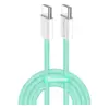 Дата кабель USB-C to USB-C 1.0m 60W 3.0А green ColorWay (CW-CBPDCC061-G) Дата кабель USB-C to USB-C 1.0m 60W 3.0А green ColorWay (CW-CBPDCC061-G)