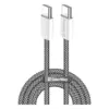 Дата кабель USB-C to USB-C 1.0m 60W 3.0А black ColorWay (CW-CBPDCC061-BK)