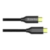 Дата кабель USB-C to USB-C 1.0m USB3.2 (20Gbps 4K PD100W) Gen2 5А black ColorWay (CW-CBPDCC062-BK) Дата кабель USB-C to USB-C 1.0m USB3.2 (20Gbps 4K PD100W) Gen2 5А black ColorWay (CW-CBPDCC062-BK)