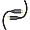 Дата кабель USB-C to USB-C 1.0m USB3.2 (20Gbps 4K PD100W) Gen2 5А black ColorWay (CW-CBPDCC062-BK) Дата кабель USB-C to USB-C 1.0m USB3.2 (20Gbps 4K PD100W) Gen2 5А black ColorWay (CW-CBPDCC062-BK)
