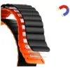 Ремінець до смарт-годинника Drobak Silicone Magnetic Link для Apple Watch All Series 38/40/41mm Dark black (898922) Ремінець до смарт-годинника Drobak Silicone Magnetic Link для Apple Watch All Series 38/40/41mm Dark black (898922)
