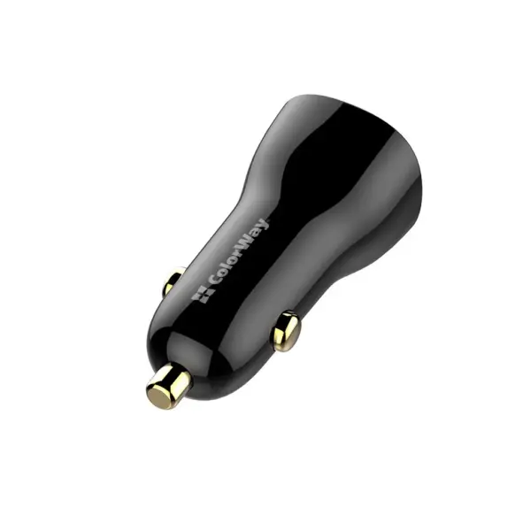 Зарядний пристрій ColorWay PowerDelivery PPS USB (USB-A + USB-C) (60W) Black (CW-CHA046PD-BK) Зарядний пристрій ColorWay PowerDelivery PPS USB (USB-A + USB-C) (60W) Black (CW-CHA046PD-BK)