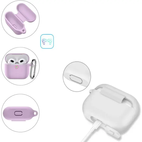 Чохол для навушників BeCover Silicon для Apple AirPods (3nd Gen) Transparancy (707232)