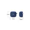 Чохол для навушників BeCover Silicon для JBL Tune Flex TWS Deep Blue (710185) Чохол для навушників BeCover Silicon для JBL Tune Flex TWS Deep Blue (710185)