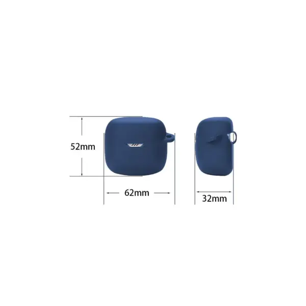 Чохол для навушників BeCover Silicon для JBL Tune Flex TWS Deep Blue (710185) Чохол для навушників BeCover Silicon для JBL Tune Flex TWS Deep Blue (710185)