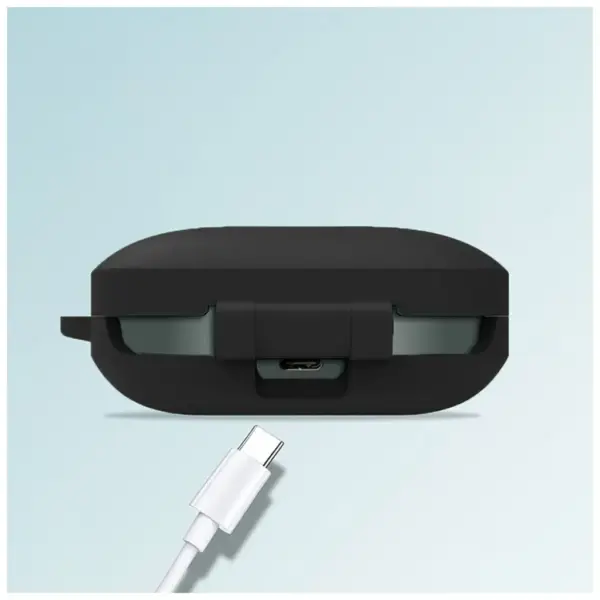 Чохол для навушників BeCover Silicon для OnePlus Buds Pro 2 Black (712016)
