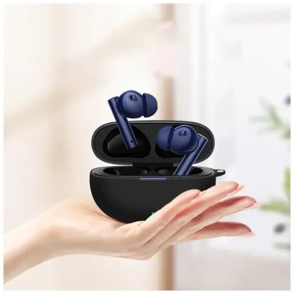 Чохол для навушників BeCover Silicon для Realme Buds Air 6 Pro Black (712018) Чохол для навушників BeCover Silicon для Realme Buds Air 6 Pro Black (712018)