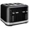 Тостер KitchenAid 5KMT4109EBM матовий чорний (5KMT4109EBM) Тостер KitchenAid 5KMT4109EBM матовий чорний (5KMT4109EBM)