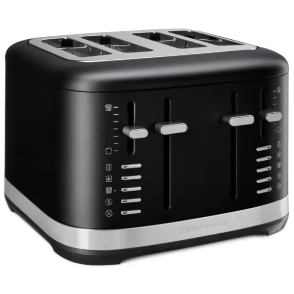 Тостер KitchenAid 5KMT4109EBM матовий чорний (5KMT4109EBM) Тостер KitchenAid 5KMT4109EBM матовий чорний (5KMT4109EBM)