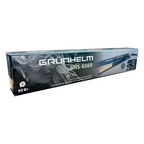Вирівнювач для волосся Grunhelm GHS-656R Вирівнювач для волосся Grunhelm GHS-656R