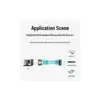 Кабель для передачі даних SATA 3.0 7pin F/F 0.5m L Blue Vention (KDDSD)